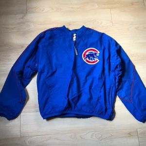 Chicago Cubs Majestic Blue Jacket - Sz M